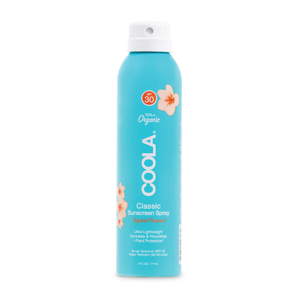Classic Body Spray Solaire Bio SPF 30 - Noix de Coco Tropicale